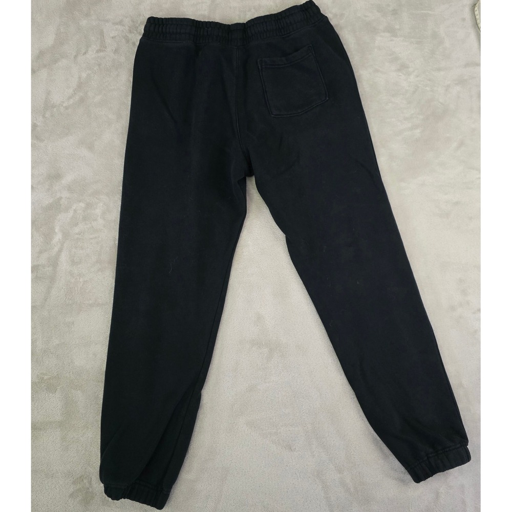 Hollister Must-Have Collection Black Jogger Sweatpants Mens Medium Script Logo - Picture 5 of 6